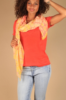 Antik Batik | Silk Pareo Keisha | peach