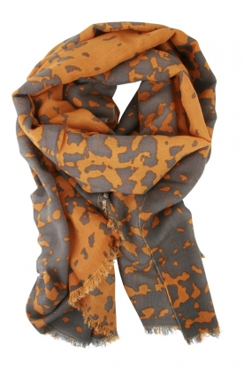 Scarf Fishskin | gold