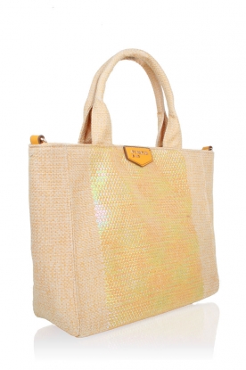 Pinko |  Shoulder bag Idrostatica | yellow