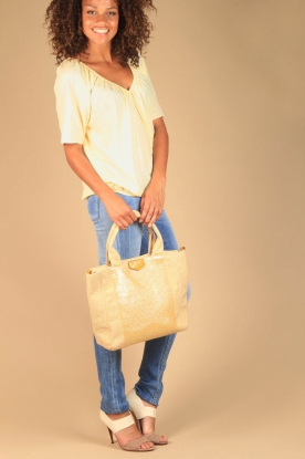 Pinko |  Shoulder bag Idrostatica | yellow