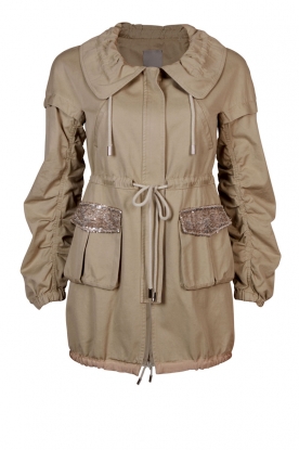 Parka coat Dolcenera | beige Parka coat Dolcenera | beige