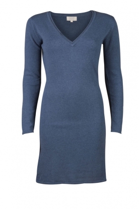 Cashmere dress Amber | blue