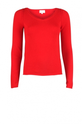 Cashmere sweater Julliet | red