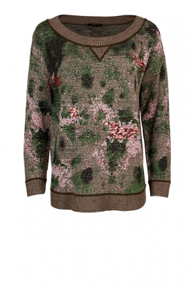 Maxi sweater Gente | green