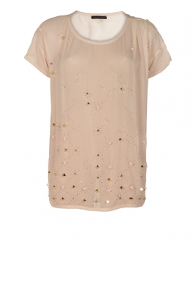 Silk t-shirt Judo boy | old pink