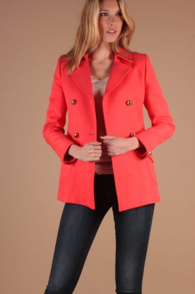 Paul & Joe |  Double-breasted coat Dorin | red