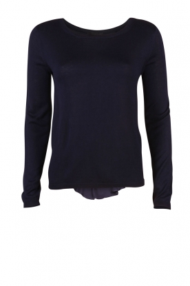 Silk sweater Tinsly | dark blue