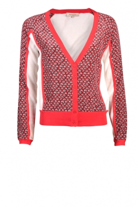 Silk cardigan Belfort | red