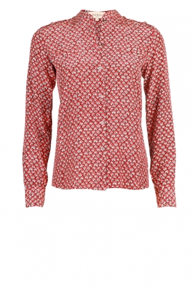 Silk blouse Orka | red