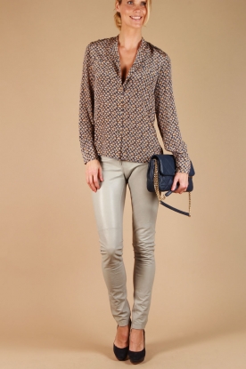 Paul & Joe |  Silk blouse Orka | blue