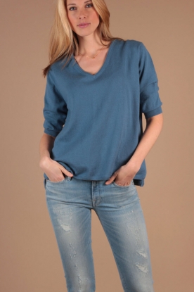 Paul & Joe |  Sweater Oslo | ocean blue