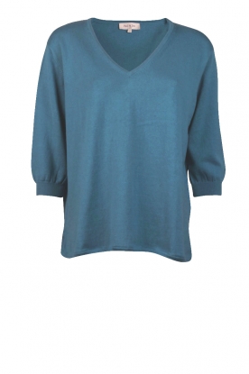 Sweater Oslo | ocean blue