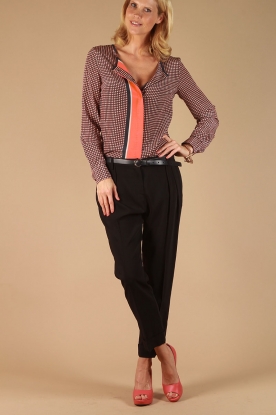 L'Autre Chose |  Leather pumps Rosso | red orange