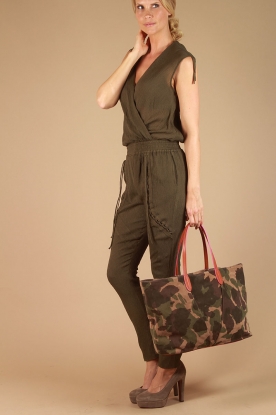 L'Autre Chose |  Suede pumps Crostafango | taupe