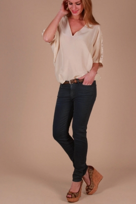 7 For All Mankind |  Skinny jeans blazing sunset | grey