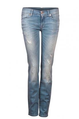 Slim jeans Roxanne destroyed | light blue