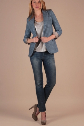 7 For All Mankind |  Slim jeans Roxanne long beach | blue