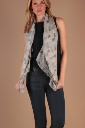 7 For All Mankind |  Scarf Gray delight | green