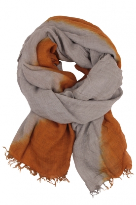 Scarf Grey delight | yellow