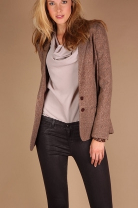 Patrizia Pepe |  Blazer Grace | brown