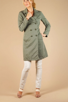 Manila Grace |  Trench coat Ilya | army green