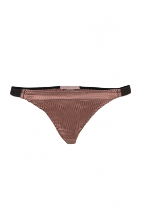 Silk thong Jodie rocking | nude Silk thong Jodie rocking | nude