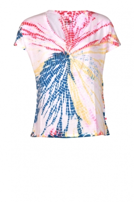 T-shirt Torino snake | fluor roze
