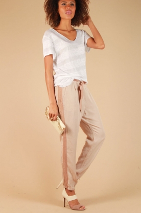 SACK'S |  Silk pants Zinzi | sand