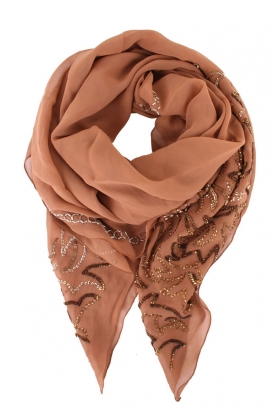 Scarf Jackie | powder pink