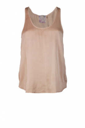 Silk tanktop Tibi | sand Silk tanktop Tibi | sand