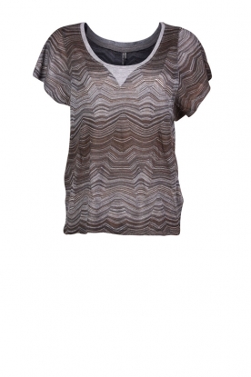 Wool top Roma | darkgrey