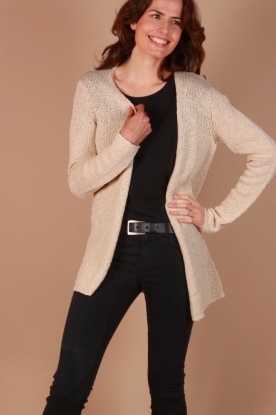 SACK'S |  Knitted cardigan Gila | sand