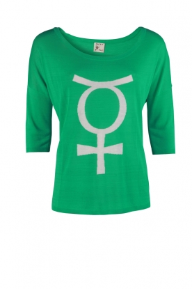 Boatneck sweater Feria | emerald Boatneck sweater Feria | emerald