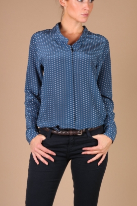 Paul & Joe |  Silk Blouse Siloe | blue