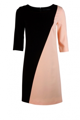 Dress Jalinda | apricot/black Dress Jalinda | apricot/black