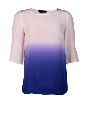 Silk top Ceria | light pink/violet Silk top Ceria | light pink/violet