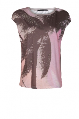 T-shirt Treza | pink/grey T-shirt Treza | pink/grey