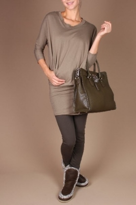 Aaiko | Legging Tulah | d. legergroen