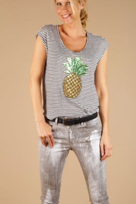 Set |  T-shirt Ryta | white/black