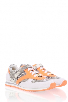 Sneakers Alexandra | neon orange