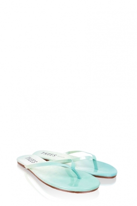 Leather flip flops Blends | blue