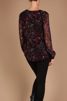  Silk tunic top Sylvie | multi