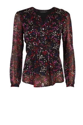  Silk tunic top Sylvie | multi