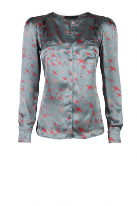 Silk blouse Margot | light blue