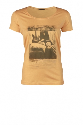Printed t-shirt Visu | curry