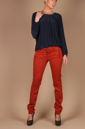 7 For All Mankind |  Chino Anna | rust