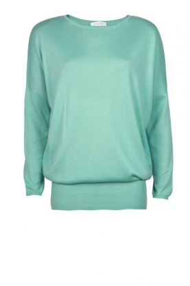 Cashmere oversized sweater Tavi | aqua