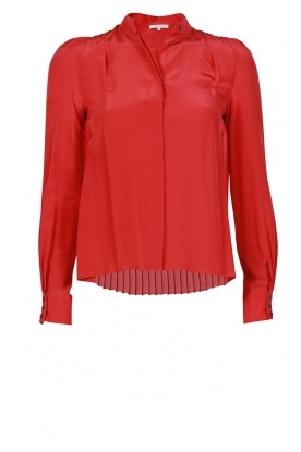 Silk blouse Dita | coral