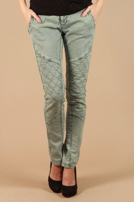 Patrizia Pepe |  Biker jeans Fresh | mint
