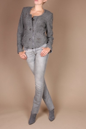 |  Wool Cardigan Gini |